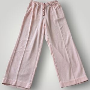 Women's Pink Wide-Leg Pants